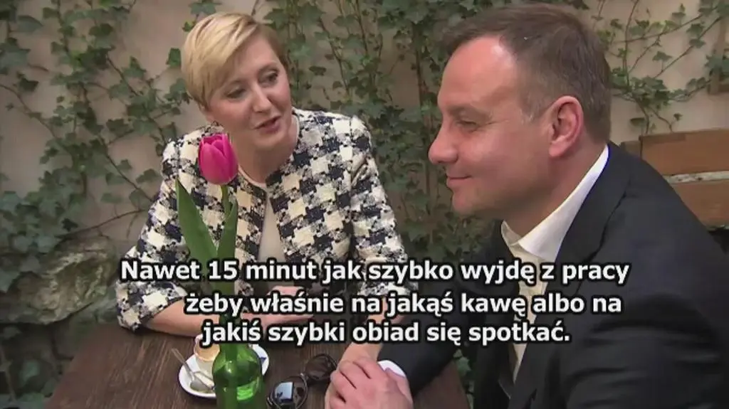 Andrzej Duda z żoną