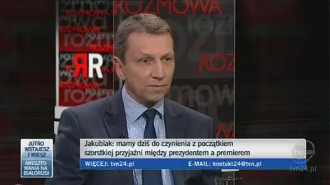 Andrzej Halicki: prezydent odbudowywuje autorytet (TVN24)