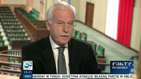 Andrzej Olechowski o Grzegorzu Schetynie