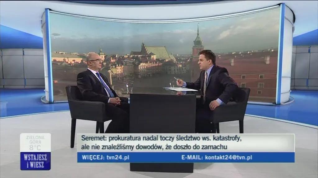 Andrzej Seremet w programie "Jeden na jeden"