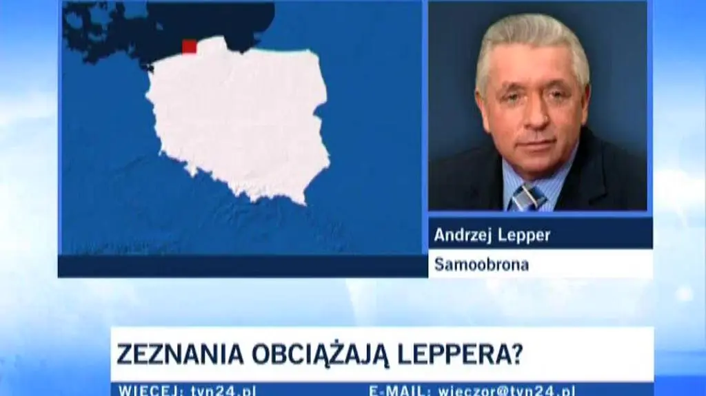 Andzej Lepper o zeznaniach swoich współpracowników