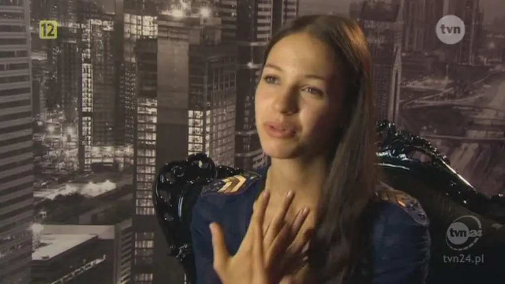 Ania w reklamie szamponu do włosów