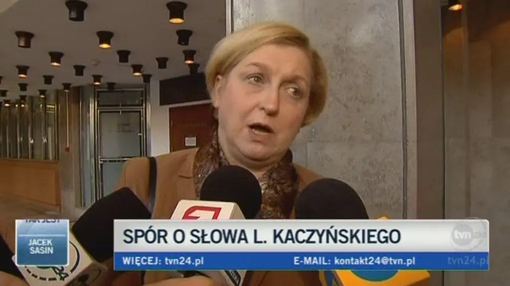Anna Fotyga kontra Radosław Sikorski