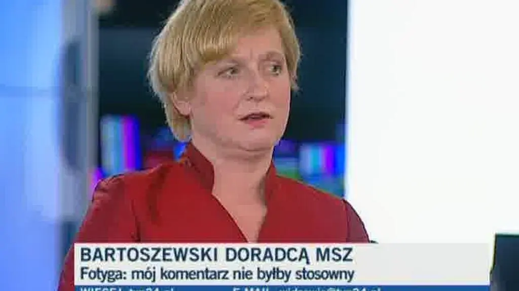 Anna Fotyga o prof. Bartoszewskim