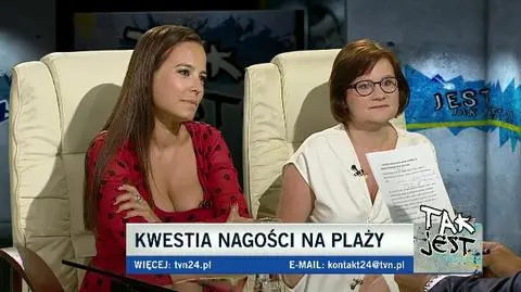 Anna Mucha i Małgorzata Terlikowska w programie Tak Jest
