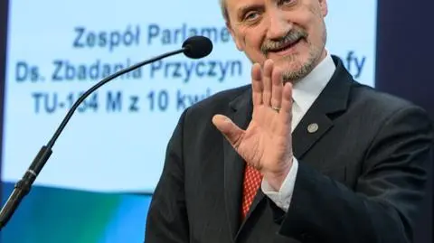 Antoni Macierewicz skrytykował prokuraturę 