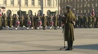 Apel pamięci na Placu Piłsudskiego