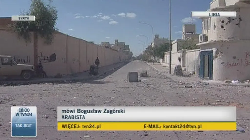 Arabista, Bogusław Zagórski, o mitologizacji Kaddafiego (TVN24)