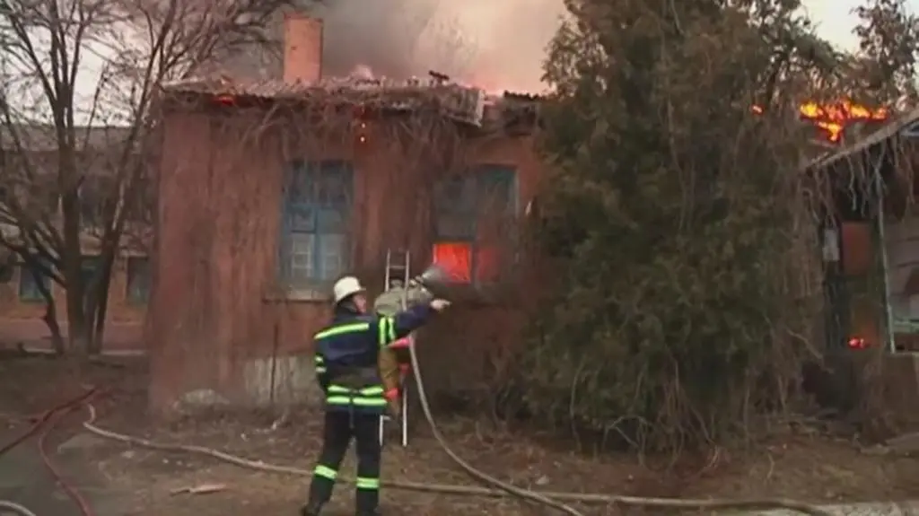 Artemiwsk ostrzelany przez separatystów