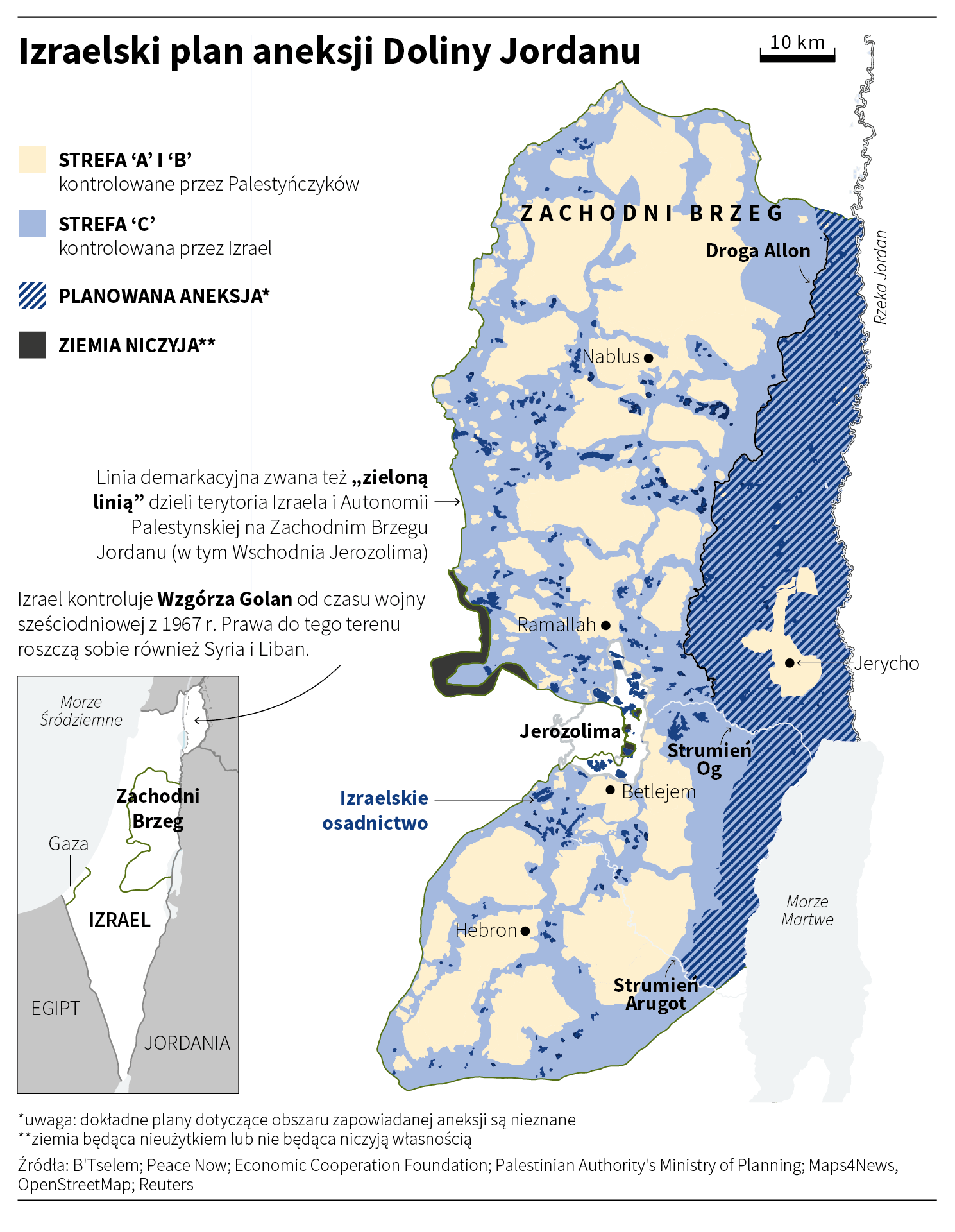  Izraelski plan aneksji Doliny Jordanu