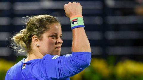 Clijsters pokonana, ale zadowolona z powrotu. "W niektórych wymianach wręcz dominowałam"
