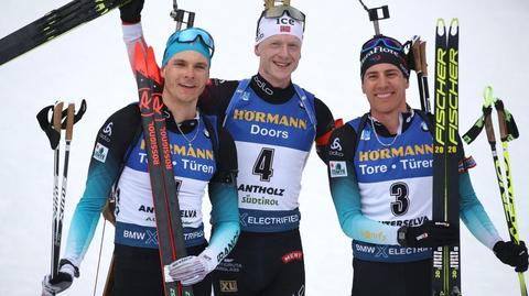 Johannes Boe zdeklasował w biegu ze startu wspólnego. Drugi z braci otarł się o podium
