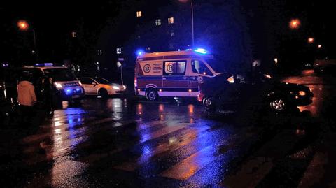 Dwoje dzieci w szpitalu po potrąceniu na pasach