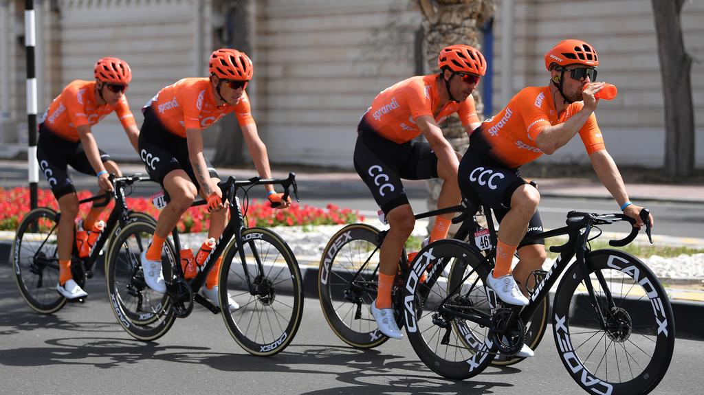CCC Team podczas UAE Tour 2020