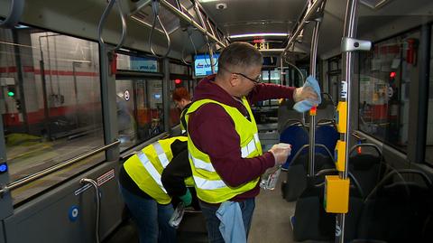 We Wrocławiu dezynfekują autobusy i tramwaje