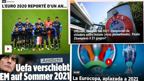 UEFA bez wyjścia. "Nie było wielu alternatyw"