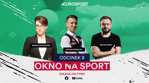 Wyjątkowi goście "Okna na sport". Sędzia i wielka nadzieja polskiego snookera