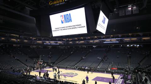 NBA w hangarze? Jeśli rozgrywki zostaną wznowione, to bez widzów