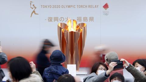 Sztafeta olimpijska nie pobiegnie, ale ogień zostanie w Japonii