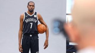 Kevin Durant jest zawodnikiem Brooklyn Nets
