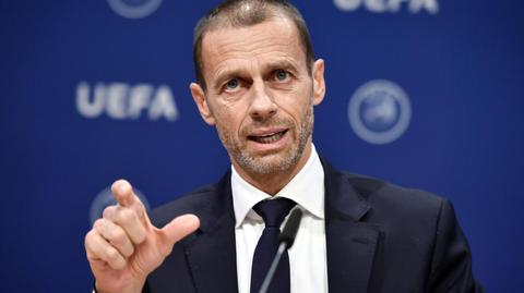 Szef UEFA grozi tym, co chcą kończyć sezon. "Ryzykują prawem gry w pucharach"