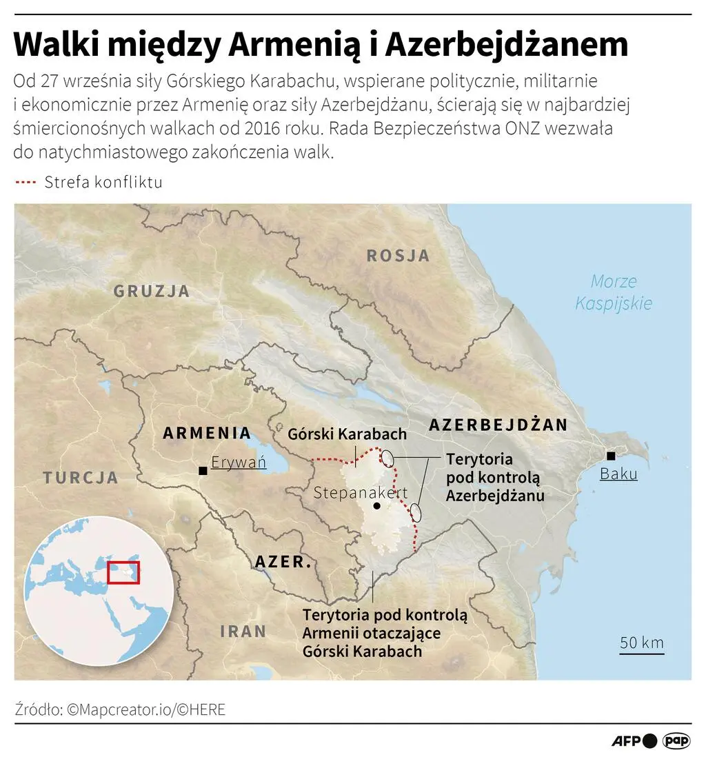 Walki w Górskim Karabachu