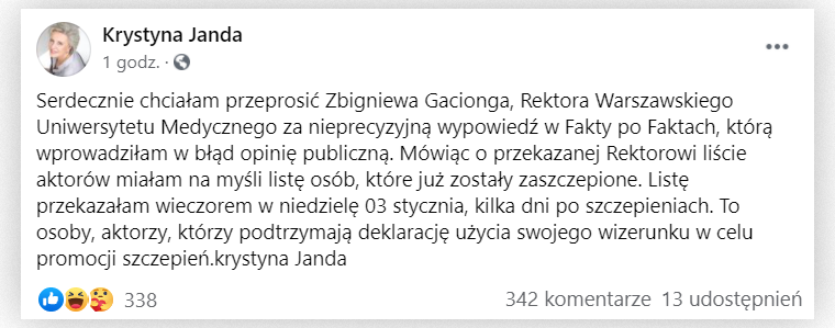 Aktualnie czytasz: "Pytaliśmy, czy nikomu nie zabieramy szczepionki. Powiedziano nam, że absolutnie nie"