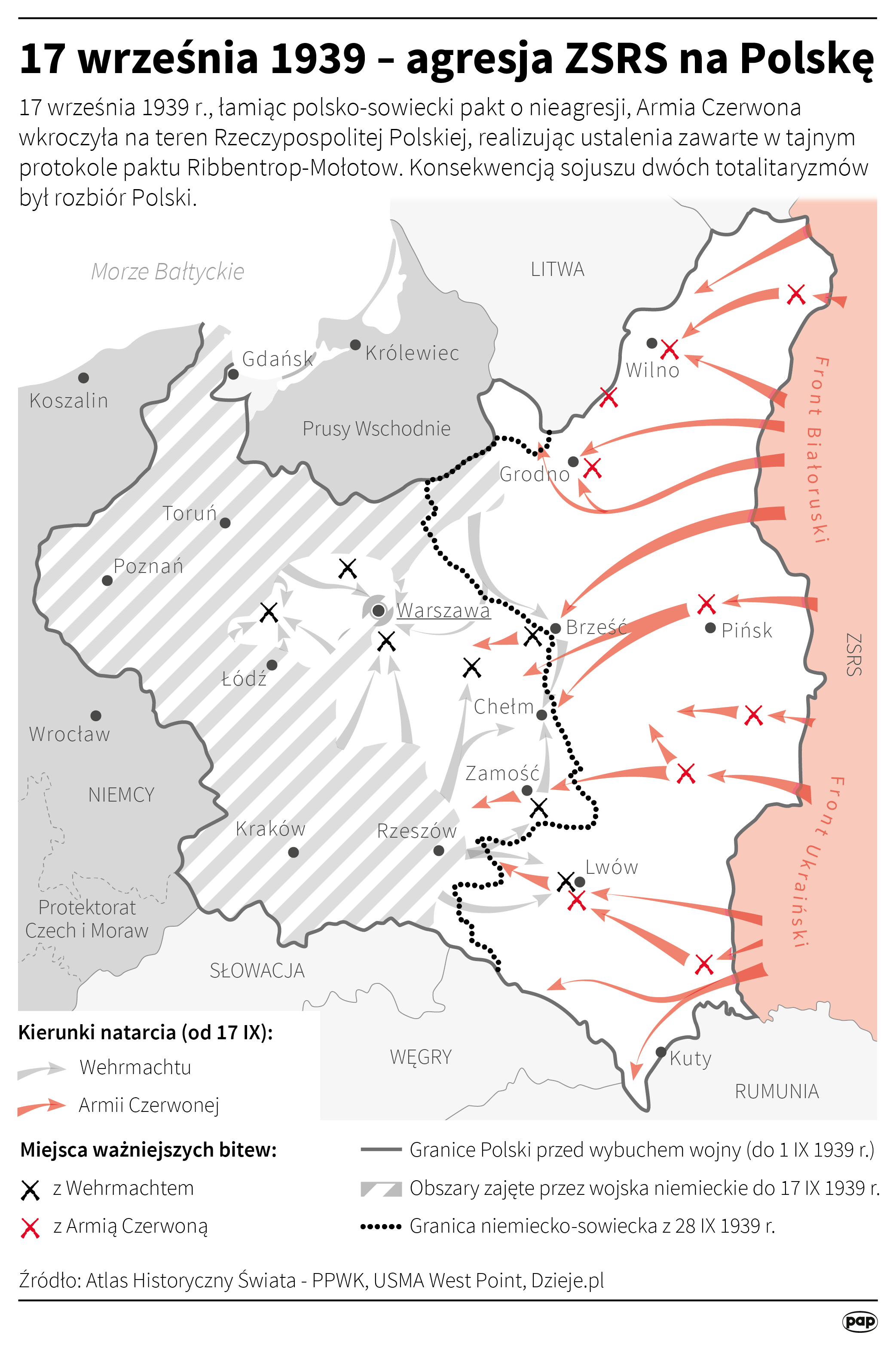 17 września 1939 – agresja ZSRS na Polskę