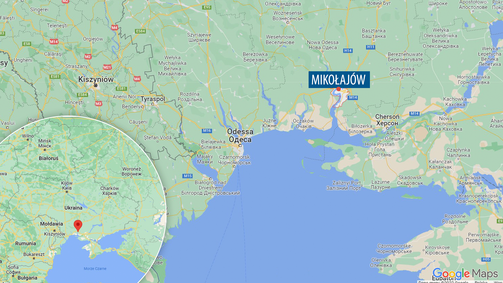 Mikołajów, Ukraina