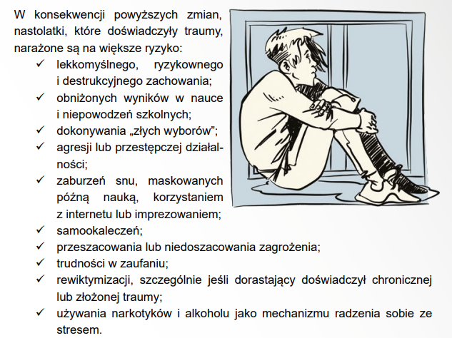 Fragment poradnika o traumie