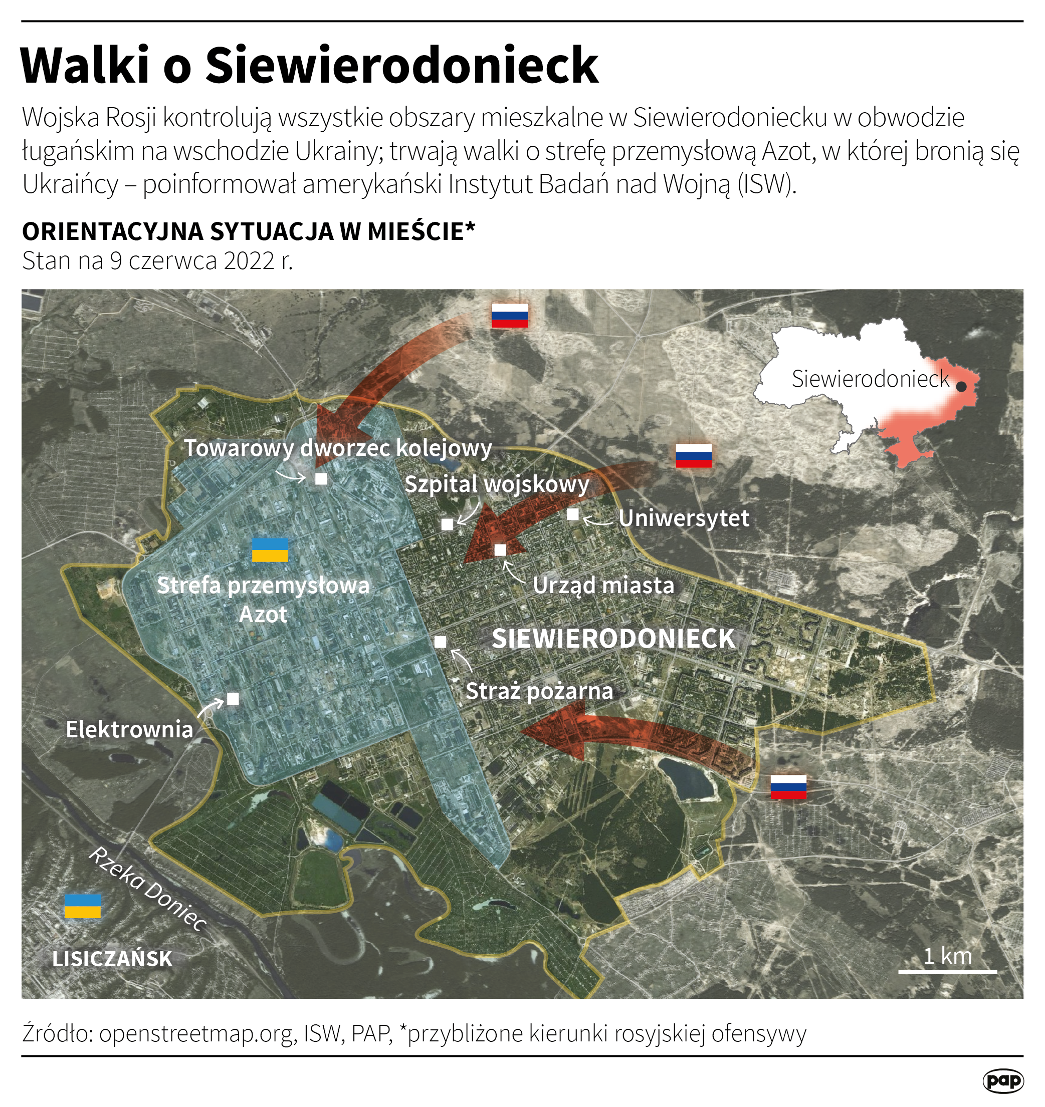 Walki o Siewierodonieck