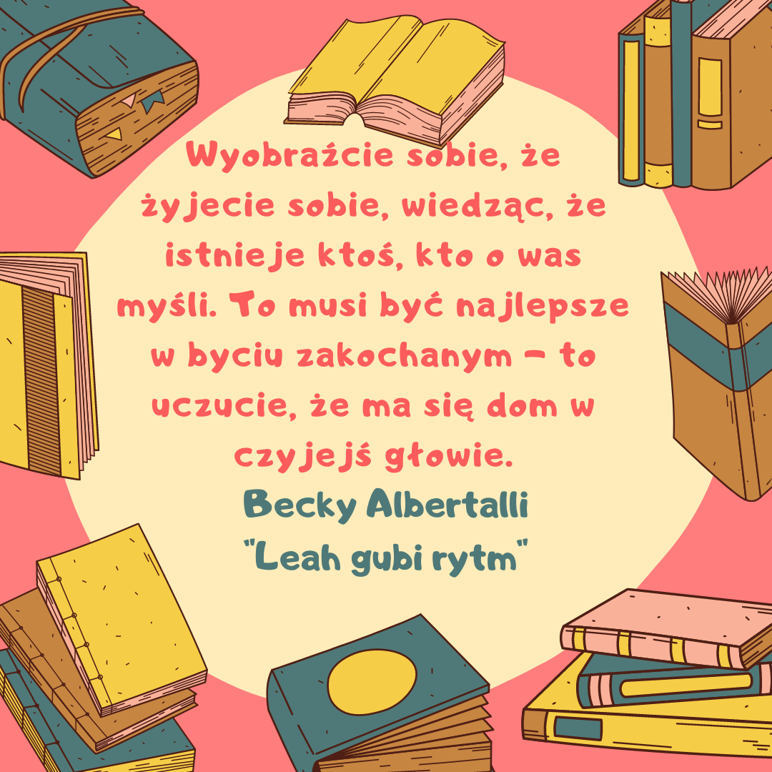 Fragment książki "Leah gubi rytm"