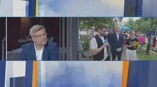 Urodziny TVN24 w Opolu. Rozmowa z Arkadiuszem Janiczkiem