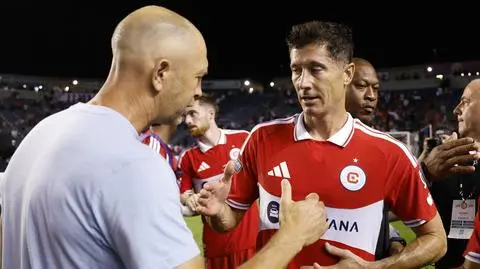 Lewandowski "nie chciał schodzić z boiska". Trener zadowolony