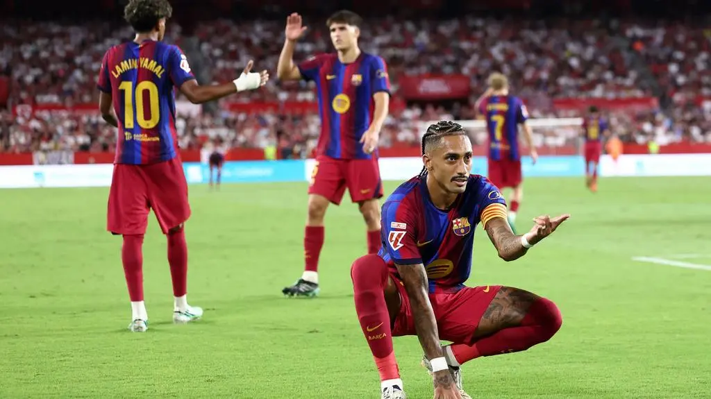 Barcelona nie przestaje wygrywać. Raphinha nie przestaje strzelać