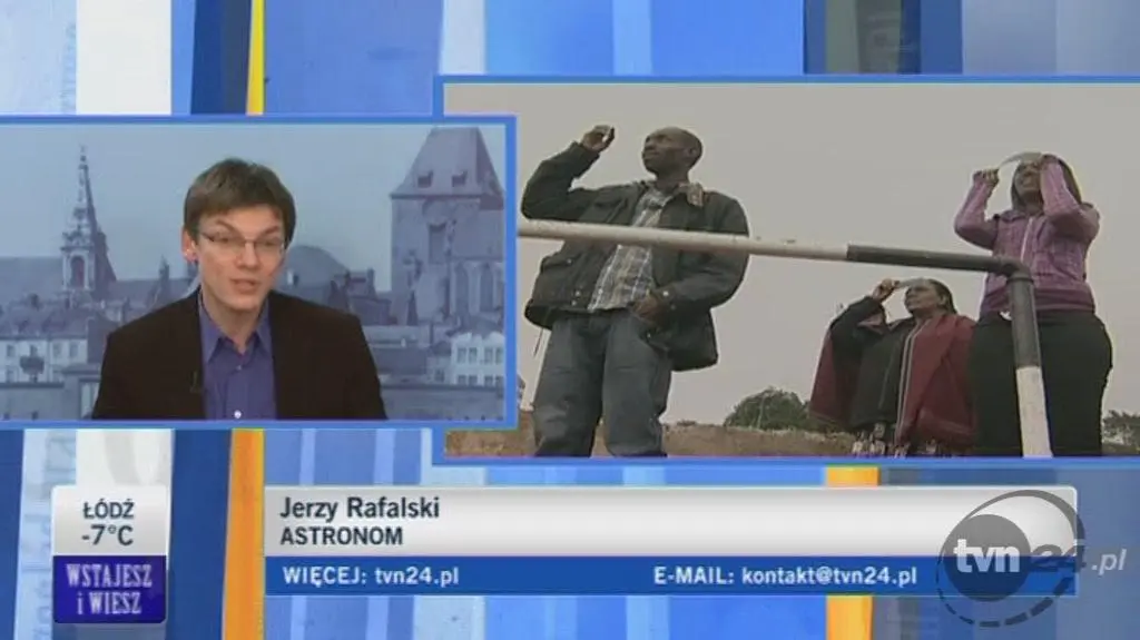 Astronom Jerzy Rafalski o zaćmieniu