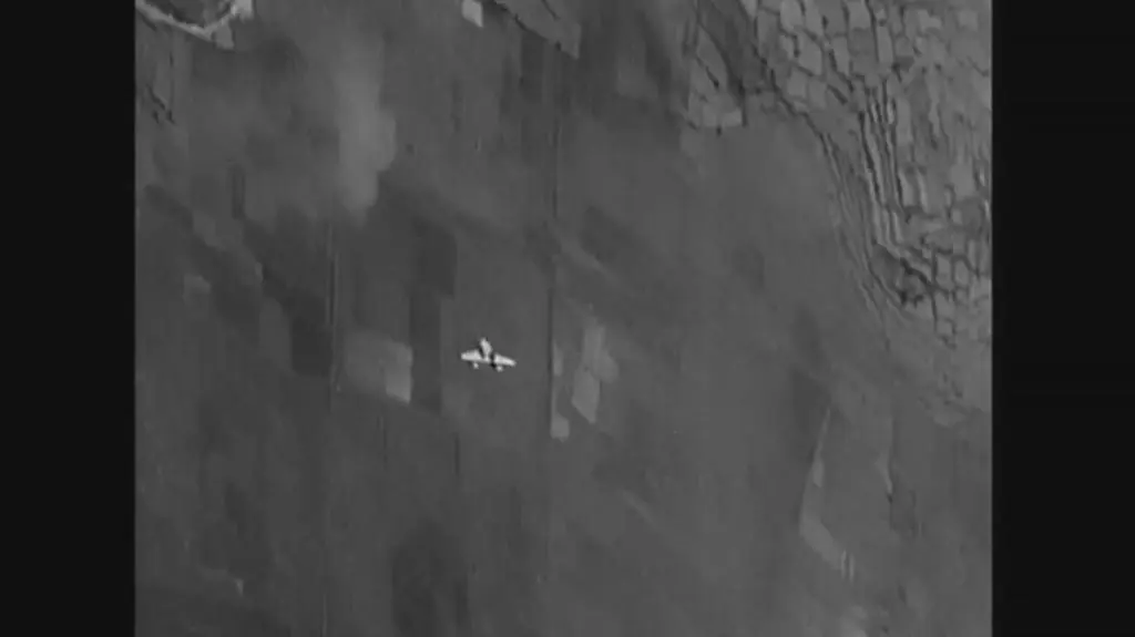 Atak na linię kolejową w wykonaniu samolotów US Navy