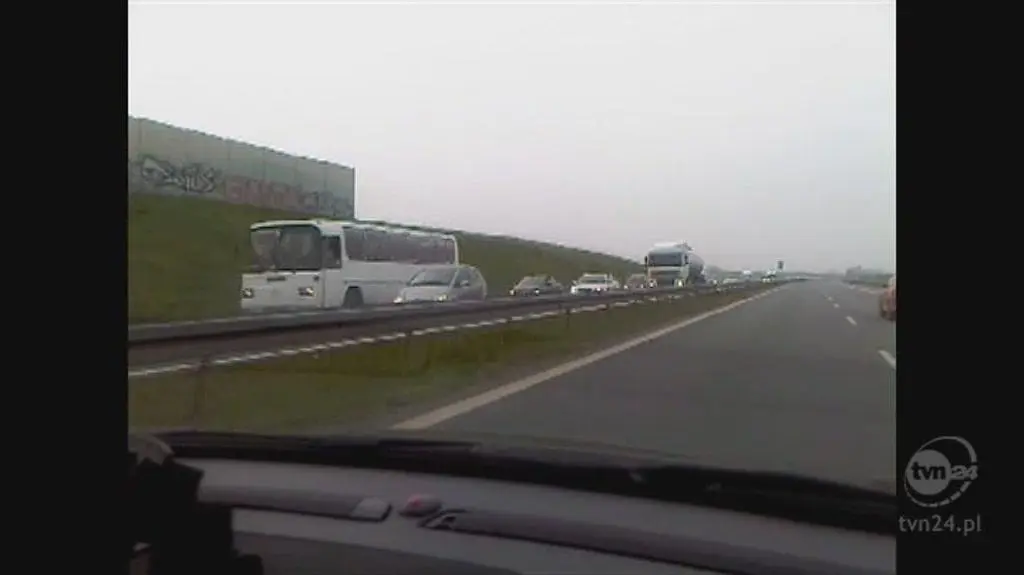 Autostrada A4 w kierunku Tarnowa (Kontakt 24/Łukasz)