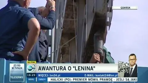 Awantura o "Lenina" w Gdańsku