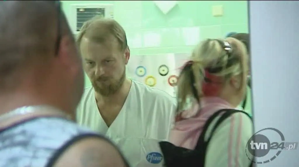 Awantura w szpitalu (TVN24)