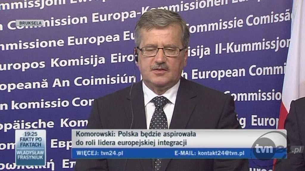 B. Komorowski o Partnerstwie Wschodnim