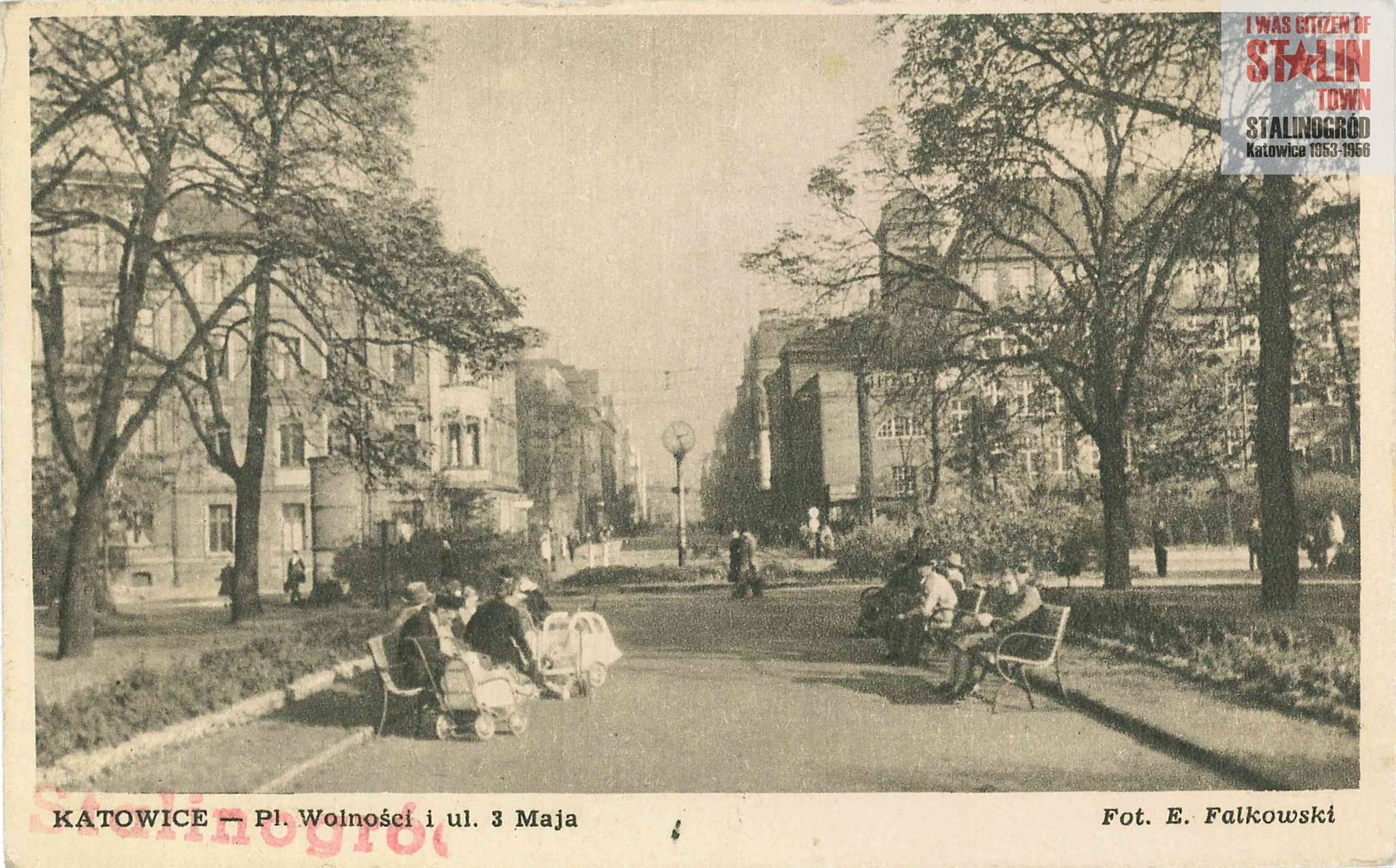 Widokówka ze Stalinogrodu