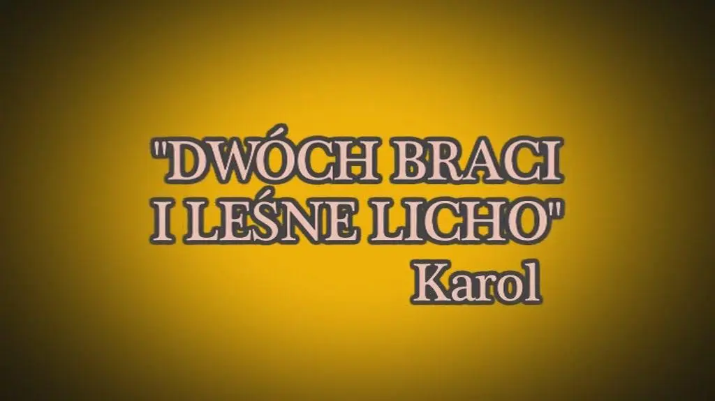Bajkę "Dwóch braci i leśne licho" czyta Grzegorz Kajdanowicz z "Faktów" (TVN24)