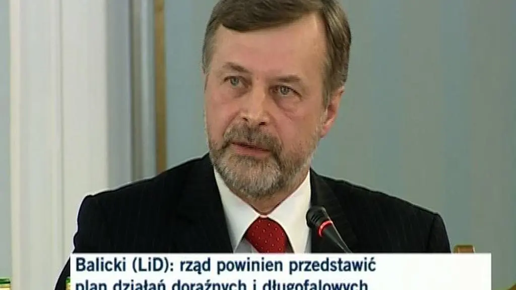 Balicki: Projektów ustaw nie ma