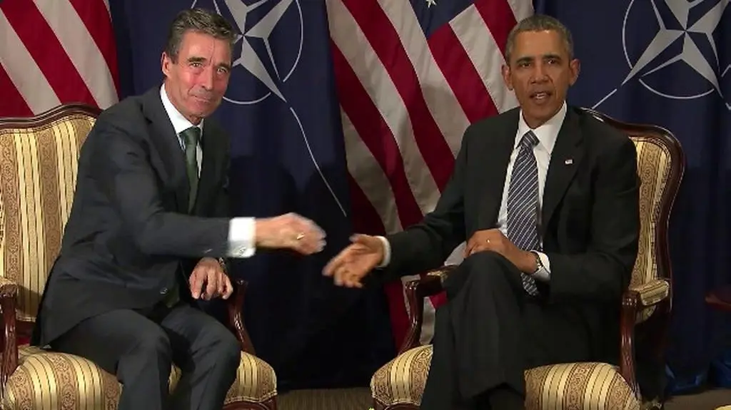Barack Obama u Andersa Fogha Rasmussena