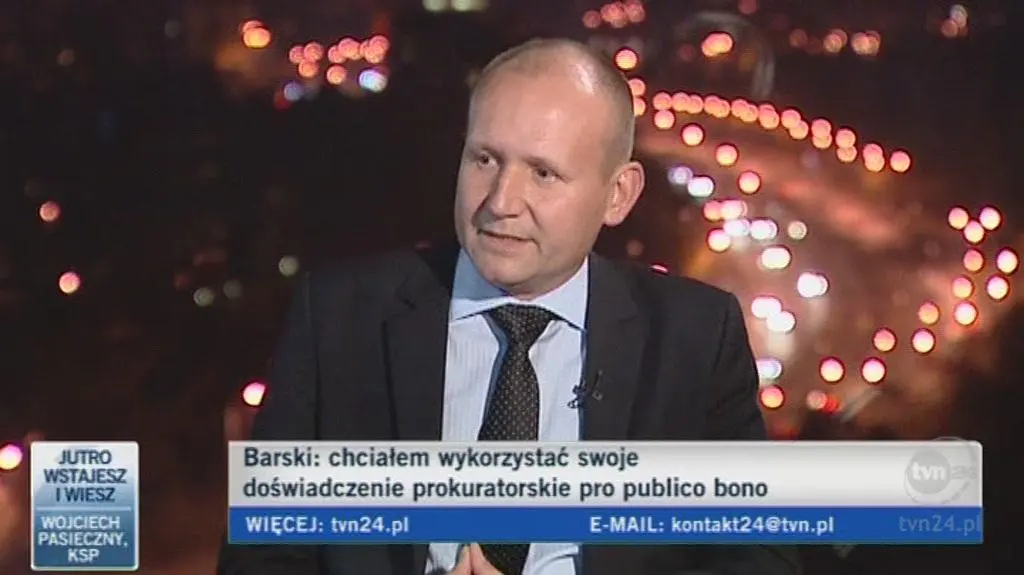 Barski: Będę posłem niezależnym/TVN24