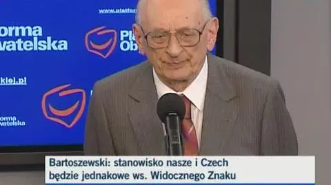 Bartoszewski o Fotydze w amoku (TVN24)