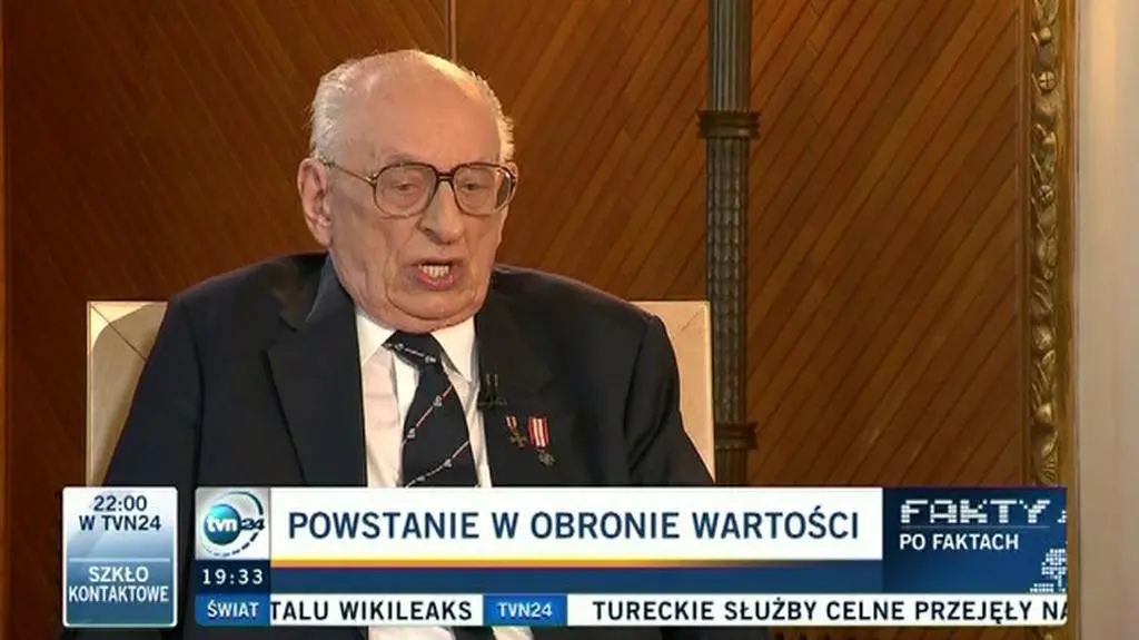 Bartoszewski o gwizdach i pluciu: Mam na to świadków