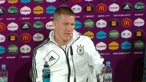 Bastian Schweinsteiger przed półfinałem 