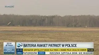 Bateria rakiet Patriot w Polsce